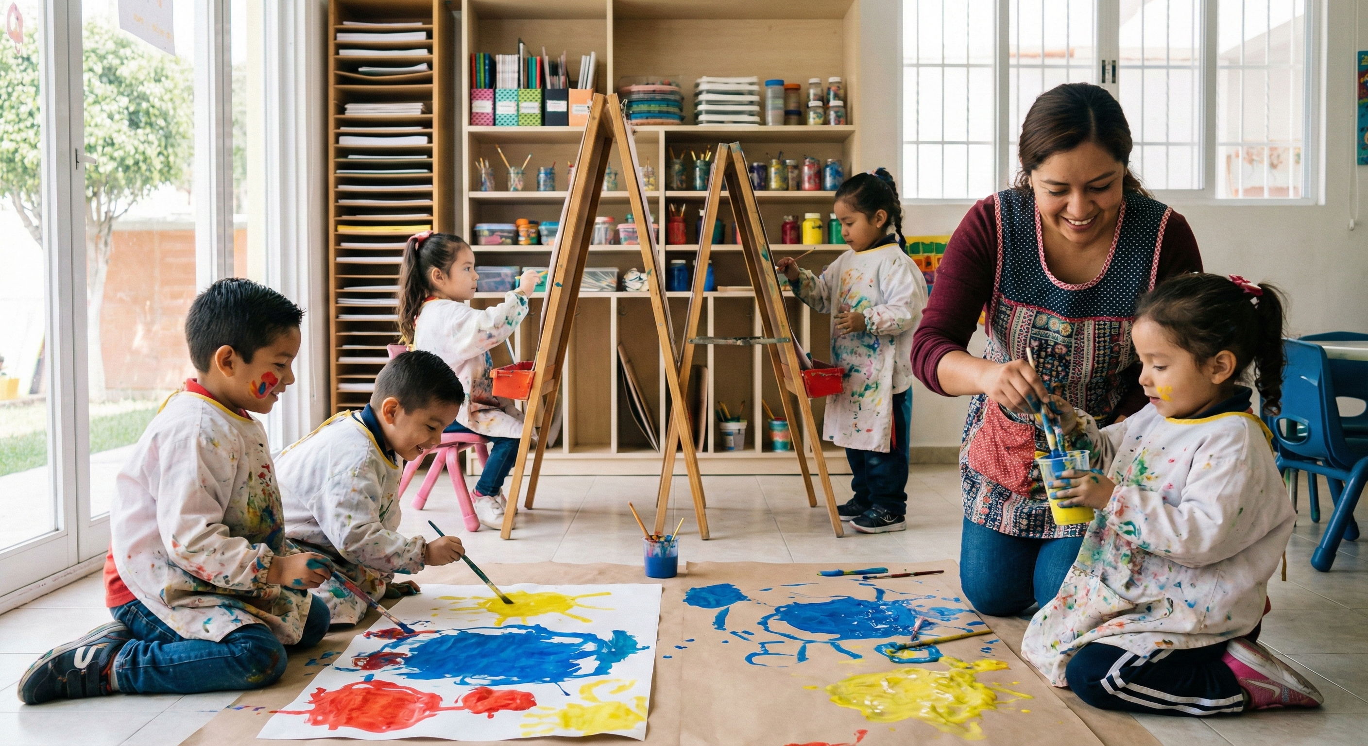 Actividades de neurociencia y robótica STEM en preescolar