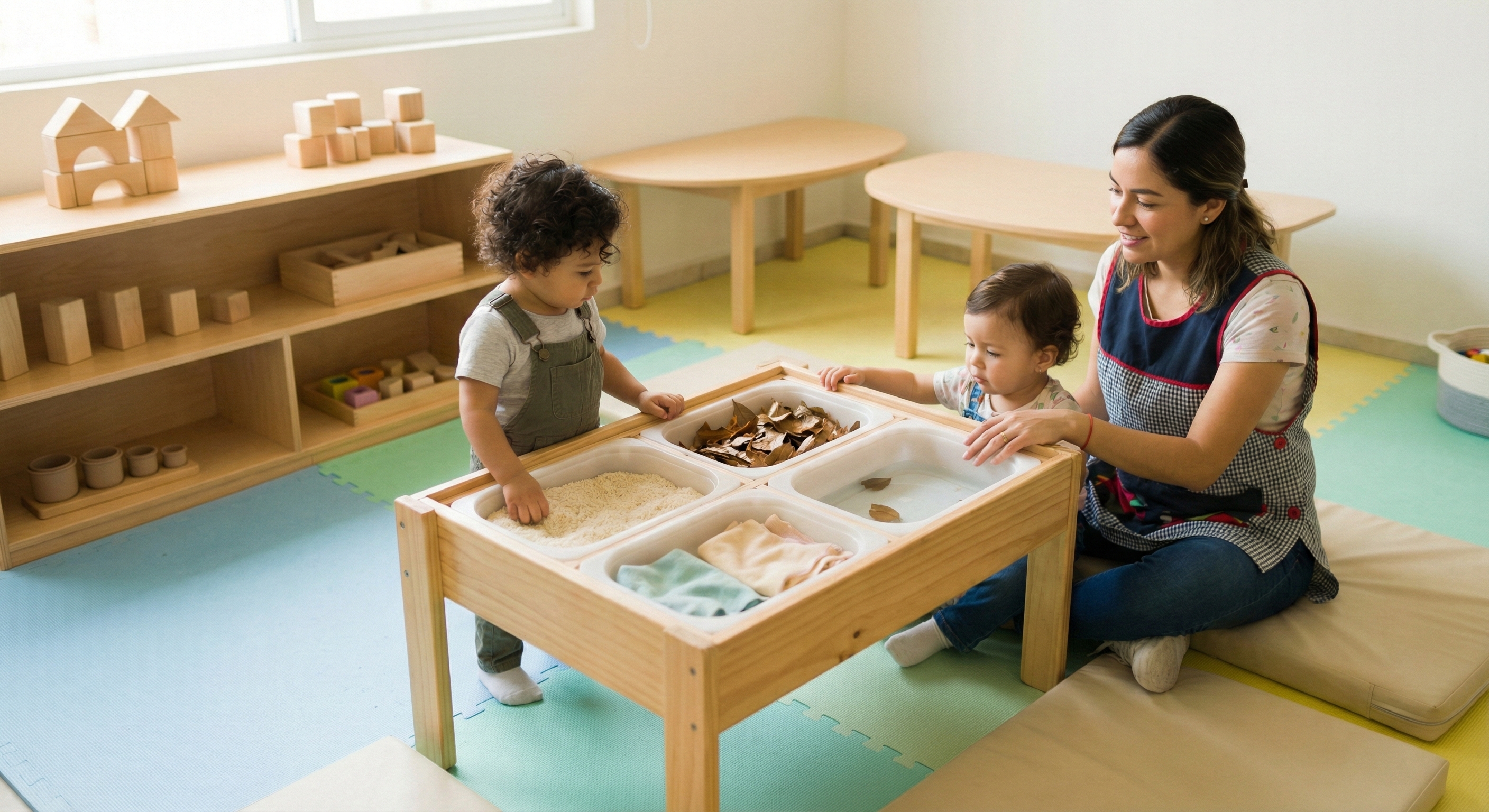 Salón de Maternal Bilingüe con estimulación temprana